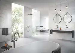 Faucets In The Bathroom In The Interior