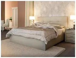 Спальня с кроватью аскона фото