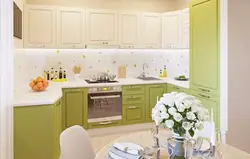 Кухня сливочного цвета фото в интерьере