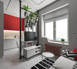 Apartment Design With 1 Window