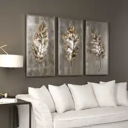 Paintings In A Modern Style For The Living Room Interior Photo
