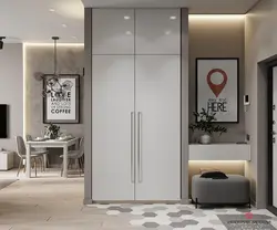 Hallway in modern style design 2023