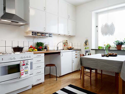 Kitchen design simple and tasteful photo