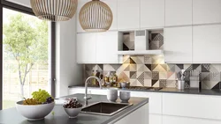 Fashionable Kitchen Tile Design