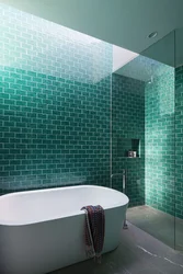 Emerald bathroom design