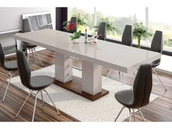 Modern kitchen tables photo