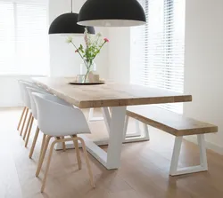 Modern Kitchen Tables Photo