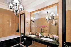 Mirror bathroom photo design