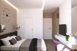 Mənzil dizayn yataq otağı panel ev