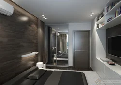 Apartment design bedroom panel house