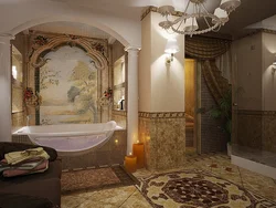 Итальяндық стильдегі ванна дизайны