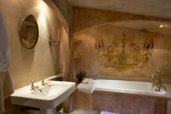 Дызайн ванны ў італьянскім стылі