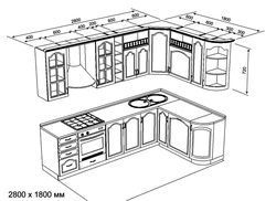 Чертеж Кухни Дизайн Фото