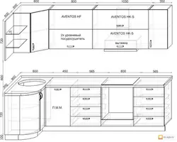 Kitchen Project Drawing Photo