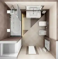 3 by 3 bathroom design with shower