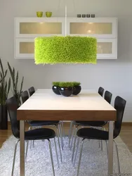 Shelves On The Wall In The Kitchen Above The Table Photo