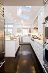Double-sided kitchens photos