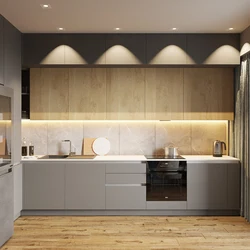 Kitchen along one wall design