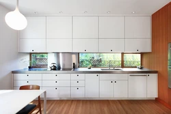 Kitchen along one wall design