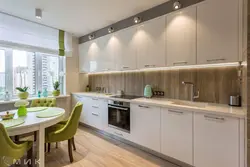 Kitchen along one wall design