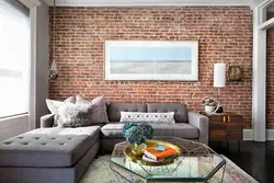 Wallpaper With Bricks For The Living Room Photo