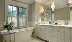 American style bathtub interior