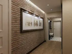 Ways to decorate walls in the hallway photo