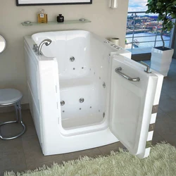 Bathtub in the interior