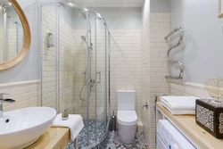 Combined Bathroom Shower Photo