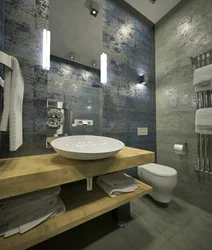 Concrete In The Bathroom Design Photo