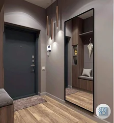 Ideas for a large hallway in an apartment photo