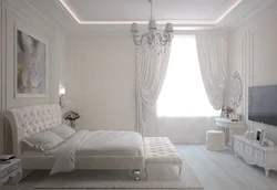 White Classic Bedroom Furniture Design