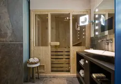 Ванна с сауной дизайн в квартире