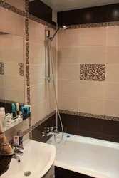 Шағын ваннаға арналған плитка түсті дизайны