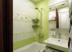 Tile color design for small bath