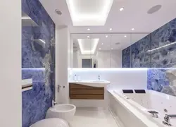 Small bathroom ceiling design photo