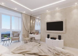 Pearls in the bedroom interior