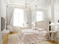 Pearls in the bedroom interior