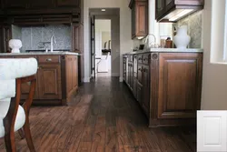 Kitchen design with wood floors