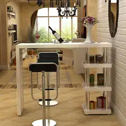 Design Of A Separate Bar Counter For The Kitchen