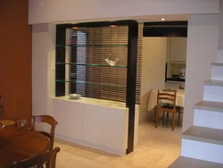 Plasterboard Partitions For Zoning The Kitchen And Living Room With Your Own Photos