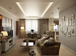 Living room european interior