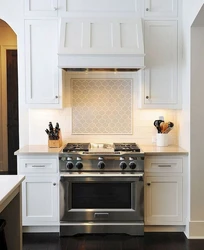 Kitchen Design Above The Stove Without A Hood