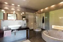 Low Ceiling In Bathroom Design
