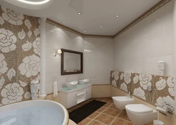 Низкий потолок в ванной дизайн