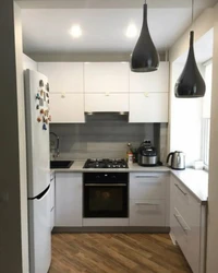 Kitchen renovation Khrushchev ceiling photo