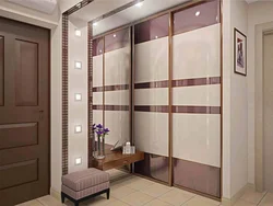 Hallway design with two doors photo