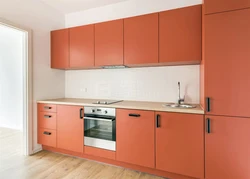 Terracotta kitchen design photo