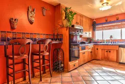 Terracotta Kitchen Design Photo