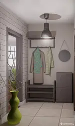 Design of the hallway in an apartment in p44t